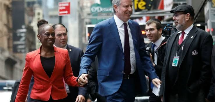 Bill de Blasio el ex alcalde de New York, postulado candidato para el Congreso