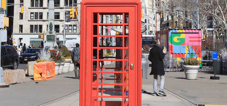 Ya no más cabinas telefónicas publicas en New York