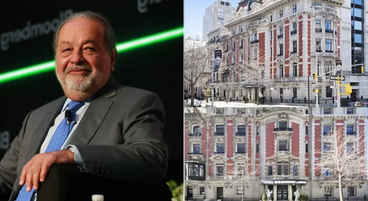 Carlos Slim pone en venta su lujosa mansión de Nueva York