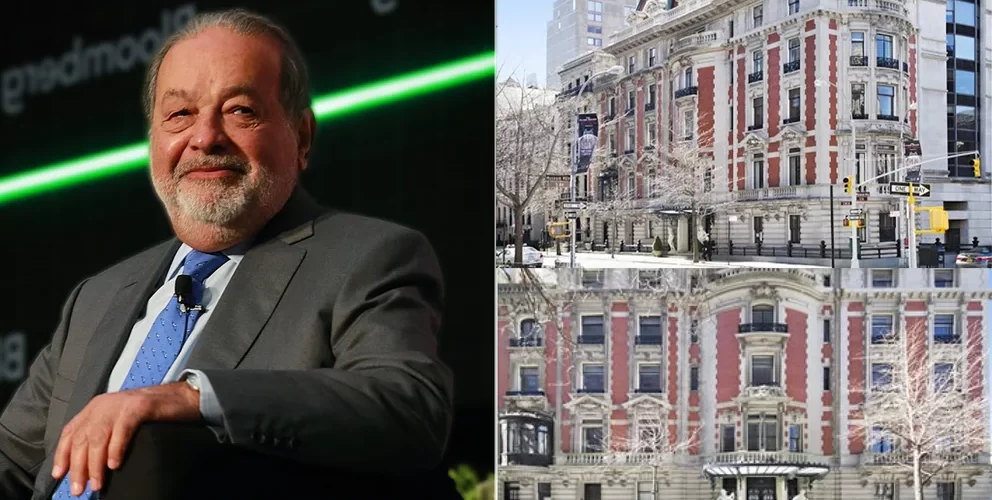 Carlos Slim pone en venta su lujosa mansión de Nueva York