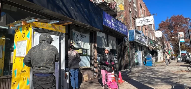 Las despensas de comida en Nueva York cada vez son mas escazas para las familias necesitadas