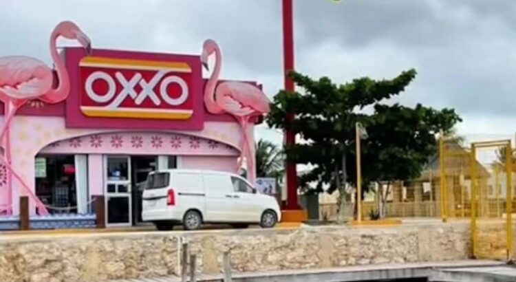 A este Oxxo puedes llegar… en lancha