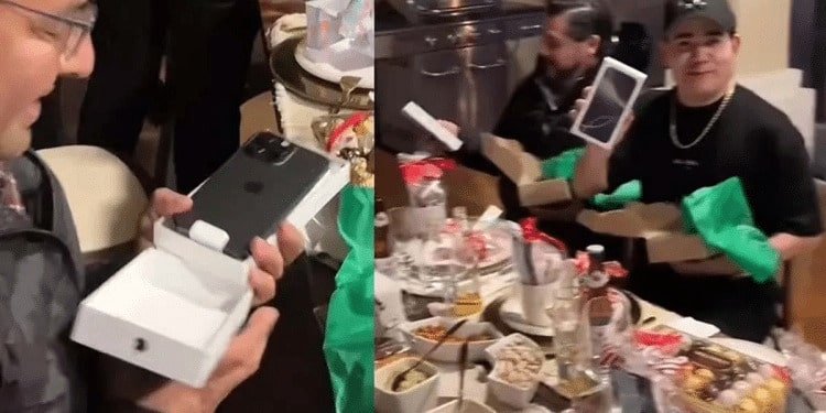 Jefa sorprende a sus empleados con un iPhone 16 Pro Max Jefa sorprende a sus empleados con un iPhone 16 Pro Max