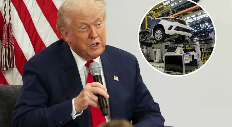 Trump presume que le quitó plantas automotrices a México y las llevó a EE.UU.