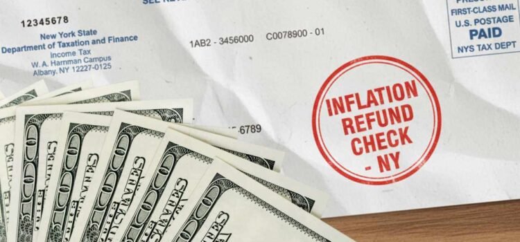 Nueva York envía los primeros cheques de reembolso por inflación a millones