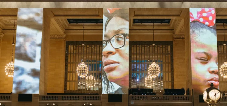 Grand Central Station elimina la publicidad de la exposición “Humanos de Nueva York”.