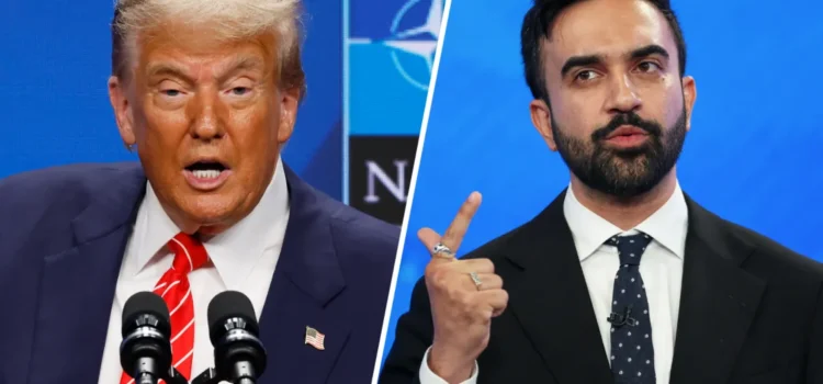 Trump revive el ataque de Mamdani y amenaza con enviar tropas a Nueva York si gana el ‘comunismo’